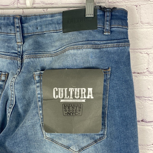 Cultura Men's Skinny Blue Jeans. Size: 36 - Picture 10 of 14